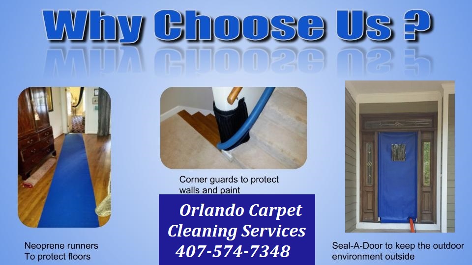 Professional Carpet Cleaning in Orlando Florida using professional